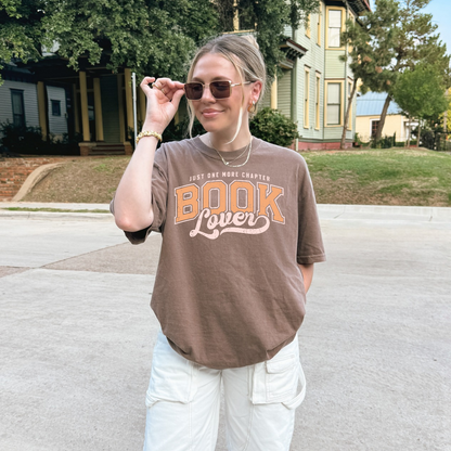 Just One More Chapter Book Lover T-Shirt