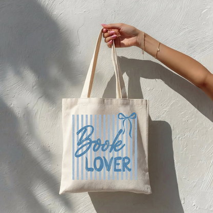 Coquette Book Lover Tote Bag