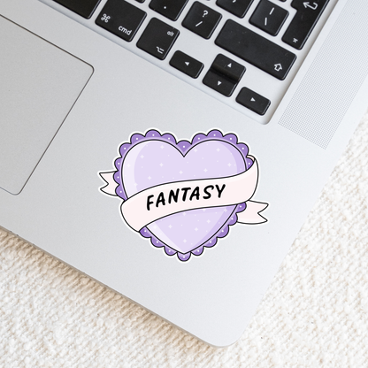 Fantasy Heart Sticker