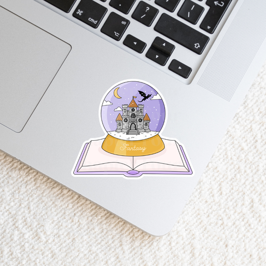 Fantasy Globe Sticker