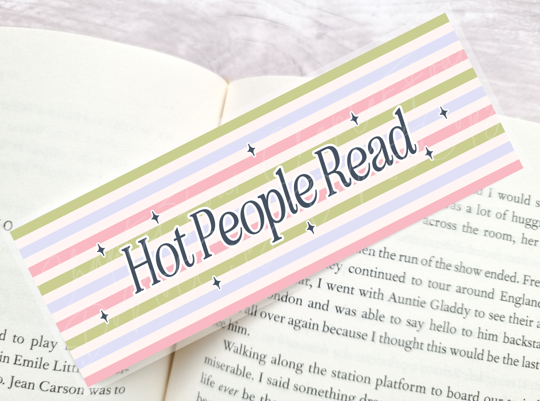 Hot People Read Bookmark