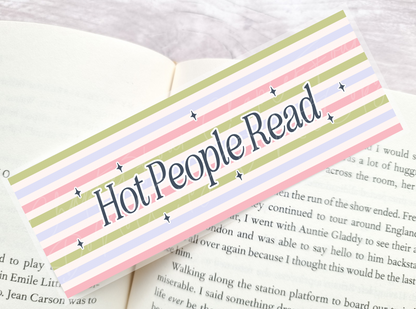 Hot People Read Bookmark