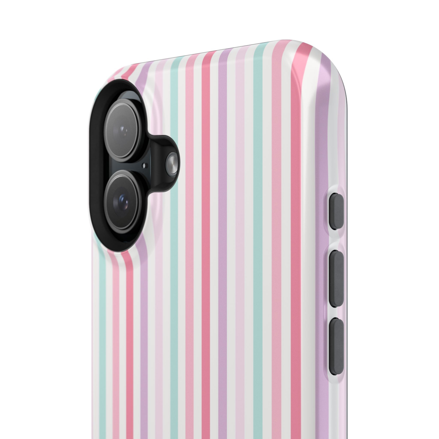Summer Stripes Phone Case | Magnetic Compatible, Dual Layer Protection
