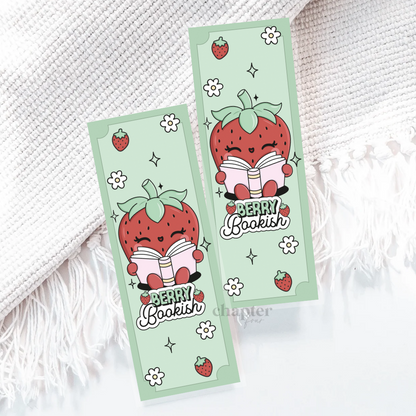 Berry Bookish Bookmark