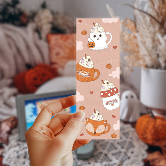Cozy Fall Mugs Bookmark