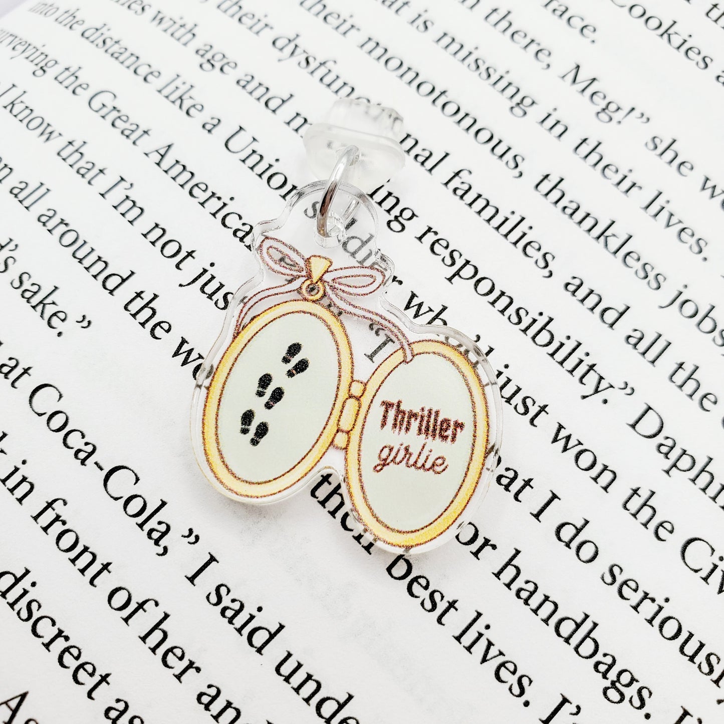 Thriller Girlie Locket Dust Plug Charm