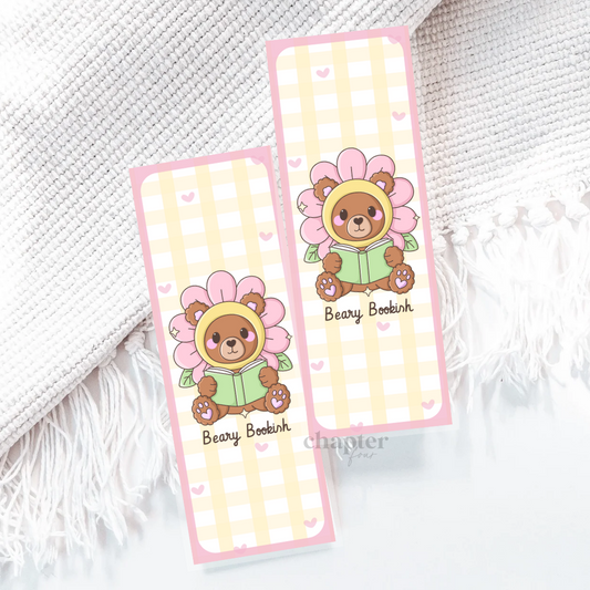 Beary Bookish Bookmark