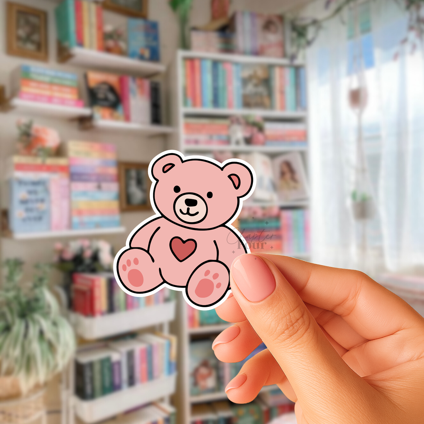 Valentine Teddy Sticker