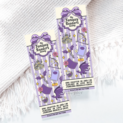 The Fantasy Readers Society Bookmark