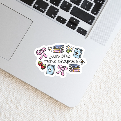 Just One More Chapter Sticker