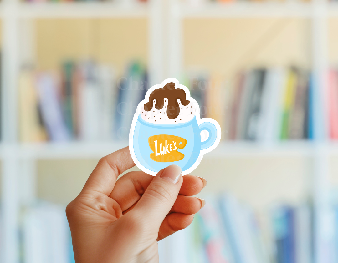 Luke's Mug Sticker