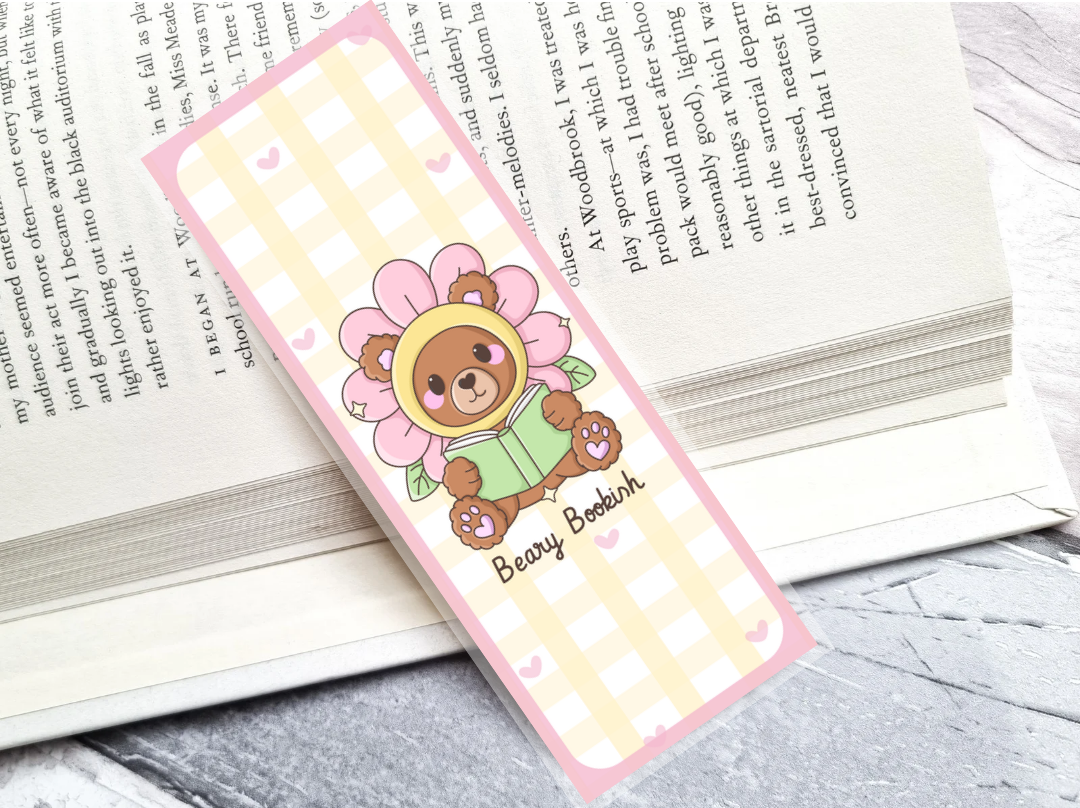 Beary Bookish Bookmark
