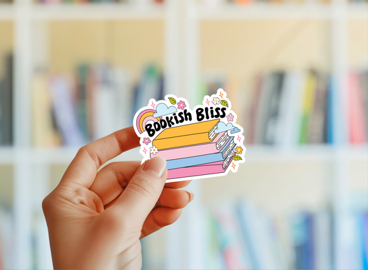 Bookish Bliss Sticker